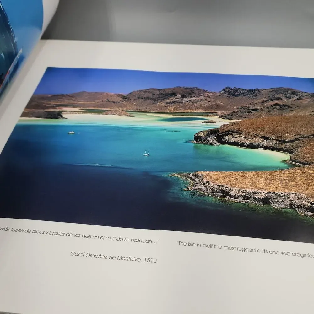 Baja California Sur Photography By Claude Theiton Hardcover DJ English & Spanish